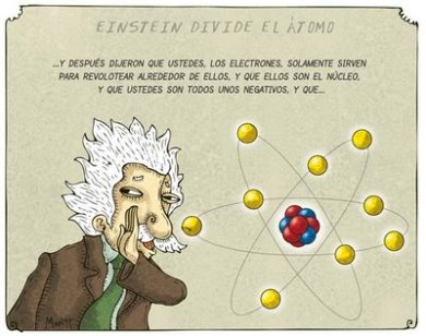 Como Einstein dividió el átomo... de mis favoritas jejeje
